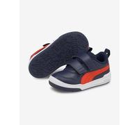 Chaussures Puma Multiflex SL V avec velcro bleu marine rouge bébé - 20