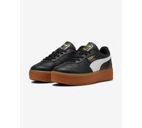 Chaussures Puma Palermo Elevata Leather noir pur blanc femme - 37