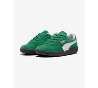 Chaussures Puma Palermo vert foncé blanc enfant - 31