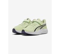 Puma Pounce Lite AC+ PS - Baskets Apple Spritz-Shadow Gris et Blanc, Pointure 38 pour Enfant, Pomme Spritz Shadow Grey Puma Blanc, 34 EU