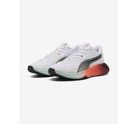PUMA Mixte PWR Hybrid TR Chaussure athlétique Tout Sport, Blanc Brillant Rouge Rubis Scintillant Menthe Fondue, 45 EU