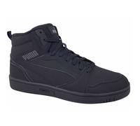 PUMA Unisex Sneakers Rebound Buck, Black-Shadow Gray, 44.5 EU