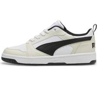 PUMA Rebound V6 Low Mixte Sneaker, Alpine Snow New Navy Puma White, 42 EU