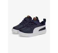Chaussures Puma Rickie avec velcro bleu marine blanc bébé - 25