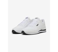 PUMA Baskets ST Runner V4 L Mixte Blanc/Noir/Blanc Taille 37 EU