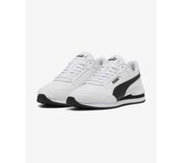 Chaussures Puma ST Runner v4 L blanc pur noir junior - 36