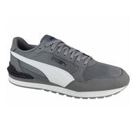 Puma Baskets ST Runner v4 en mesh Gris foncé Blanc Noir Taille 45