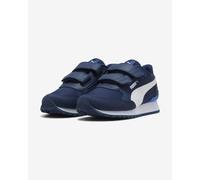 Chaussures Puma ST Runner v4 NL V bleu marine blanc junior - 35