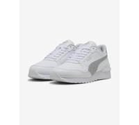Chaussures Puma ST Runner v4 SL Glitter blanc gris fille - 37