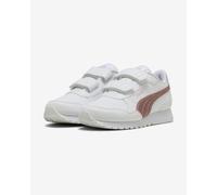 Chaussures Puma ST Runner v4 SL Glitter blanc rose bébé - 29
