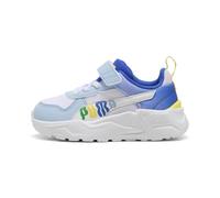PUMA Baskets Unisexe Baby Trinity 2 LT Come on AC+ INF, Snow Mountain Bleu/Blanc/Citron Meringue, 39 EU Enfant, Snow Mountain Blue PUMA White Lemon Meringue, 23 EU