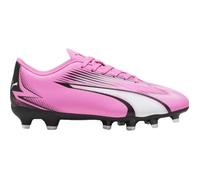 PUMA Unisex Kids Ultra Play Fg/Ag Jr Chaussures de football, Poison Pink Puma White Puma Black, 28 EU