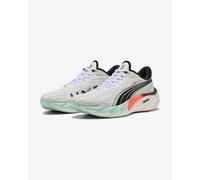PUMA(プーマ) Chaussures de course pour homme, Puma White Mint Melt Glowing Red, 42 EU