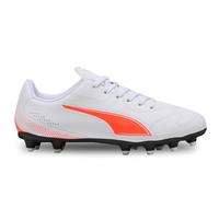 PUMA Homme Vitoria II FG/AG Chaussure de Football, White Glowing Red, 42 EU