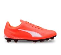 PUMA Homme Vitoria II FG/AG Chaussure de Football, Rouge Lumineuse Blanche, 40 EU