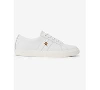 Chaussures Ralph Lauren Janson II Action Leather blanc femme - 39