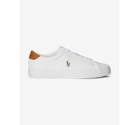 Chaussures Ralph Lauren Longwood Tumbled blanc marron - 44