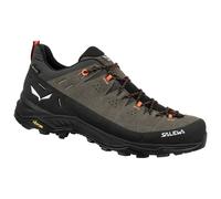 Salewa - Chaussures d'approche en GORE-TEX - Alp Trainer 2 GTX M Bungee Cord/Black pour Homme - Taille 9,5 UK - Marron Marron 9,5 UK