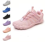 Chaussures randonnée Marche pour Enfants,Antidérapant Chaussures de Trekking pour Garçons Filles,Chaussures de Sport de Plein air,Unisexes,Quatre Saisons EU 26-37