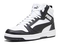 PUMA Unisex Rebound V6 Baskets, Puma White Puma Black Shadow Gray Puma White, 43 EU
