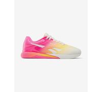 Chaussures Reebok Nano X5 rose jaune blanc - 40.5