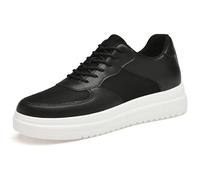 Chaussures Rehaussantes pour Hommes, 6/8/10 cm, Unisexes, réglables en Hauteur, Chaussures Rehaussantes décontractées, antidérapantes, Respirantes, à Lacets Belle Humeur au Coin de la Rue