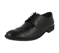 Chaussures Richelieu Brogue Clarks Chart Limit Smart Pour Homme, Noir/Brun