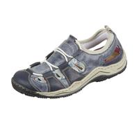 Chaussures Rieker L056114 - Femme - Bleu - Lacets - Plat - Synthétique 37