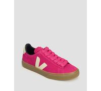 Chaussures Roses Pour Femmes Veja Campo Bold Suede Cp0320802-pink-pierre-natural