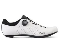 Chaussures route fizik vento omna wide blanc noir