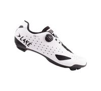 Chaussures route lake cx177 blanc noir standard