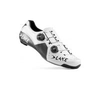 Chaussures route lake cx403 x blanc noir version large