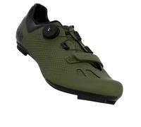 Chaussures route serrage molette + bande auto agrippantes FLR Pro F11 Vert 44
