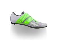Chaussures route unisexe fizik powerstrap aeroweave violet vert fluo