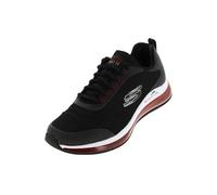 Skechers 232036 Homme Baskets, Bleu (Black Mesh/Red Synthetic Trim BKRD), 40 EU