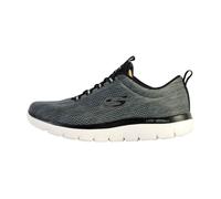 Skechers Homme Men's Summits Louvin Mocassin, Noir/Blanc, 46 EU