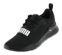 PUMA Unisex Kids Wired Run Ps Baskets, Puma Black Puma White, 35 EU