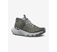 Chaussures Salewa Pedroc 2 Mid Powertex vert tige blanche femme - 38.5