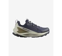 Salomon - Chaussures de randonnée en GORE-TEX - Elixir GTX Blue Nights/Almond Milk/Gothic Oliv pour Homme - Taille 10,5 UK - Blanc Blanc 10,5 UK