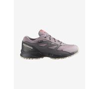 Chaussures Salomon Outway ClimaSalomon Waterproof violettes pour enfants - 37
