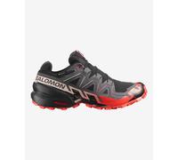 Chaussures Salomon Speedcross 6 GORE-TEX noir gris foncé rouge - 42