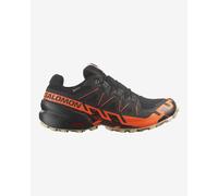 Salomon - Chaussures de trail en GORE-TEX - Speedcross 6 GTX M Black/Shocking Orange pour Homme - Taille 11 UK - Noir Noir 11 UK