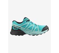 Salomon - Kid's Speedcross Waterproof - Chaussures de trail - EU 28 - blue curacao / black / iced aqua