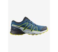 Chaussures Salomon Speedcross ClimaSalomon Waterproof bleu jaune blanc enfant - 37