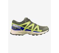 Salomon - Kid's Speedcross Waterproof - Chaussures de trail - EU 34 - grape leaf / bluing / acid lime