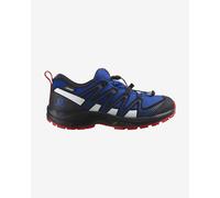 Salomon XA Pro V8 Climasalomon Chaussures Imperméables unisexes randonnée marche pour enfants, Fit précis, Adhérence tout-terrain, Look sportif, Lapis Blue, 36