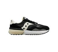 Chaussures Saucony Baskets Homme Mélange De Cuir Noir