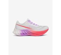 SAUCONY Endorphin Pro 4 W - Femme - Blanc / Violet / Rose - taille 40- modèle 2025