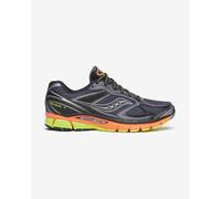 Chaussures Saucony Originals ProGrid Guide 7 gris foncé orange jaune néon - 40.5