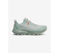 Saucony - Chaussures de trail - Peregrine 15 Mist/Aloe pour Femme - Taille 38 - Gris Gris 38